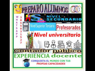 Servicios Clases y Cursos PREFESORA